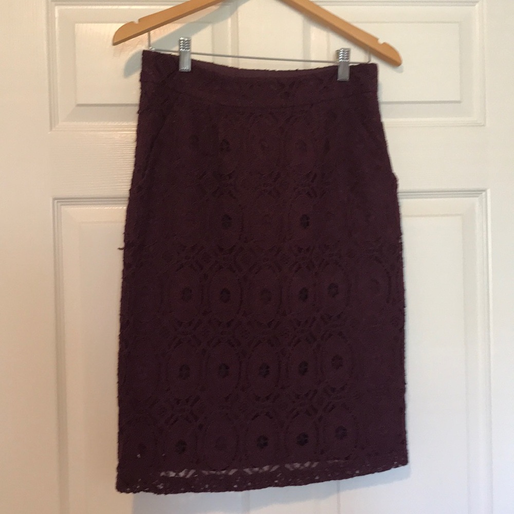 Downeast knee length skirt